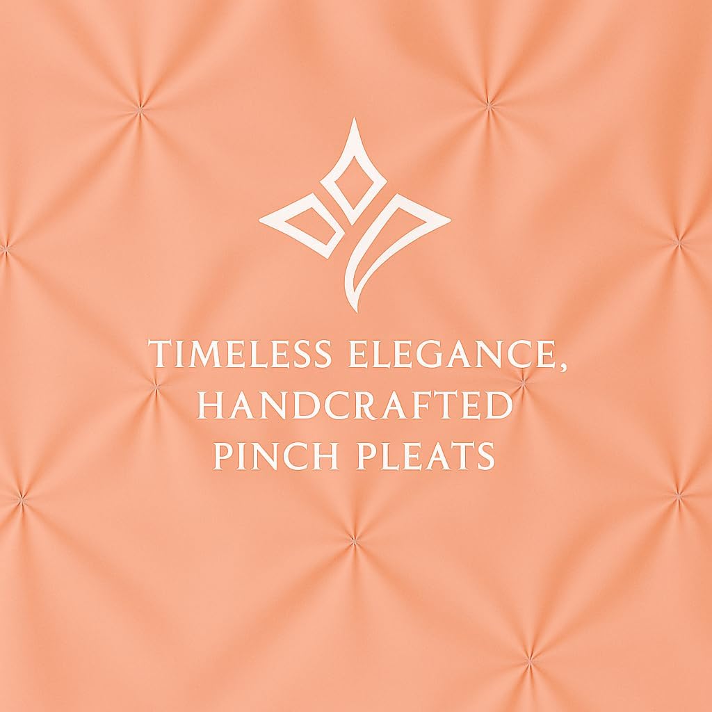 COTTON STICH Pinch Pleated Pillow Shams Set of 2, Zipper Closure - 600 Thread Count Super Soft Pinch Pillow Shams Pure Egyptian Cotton Decorative Pinch Pleated Bed Pillow Covers Set, Pink Queen 20X30