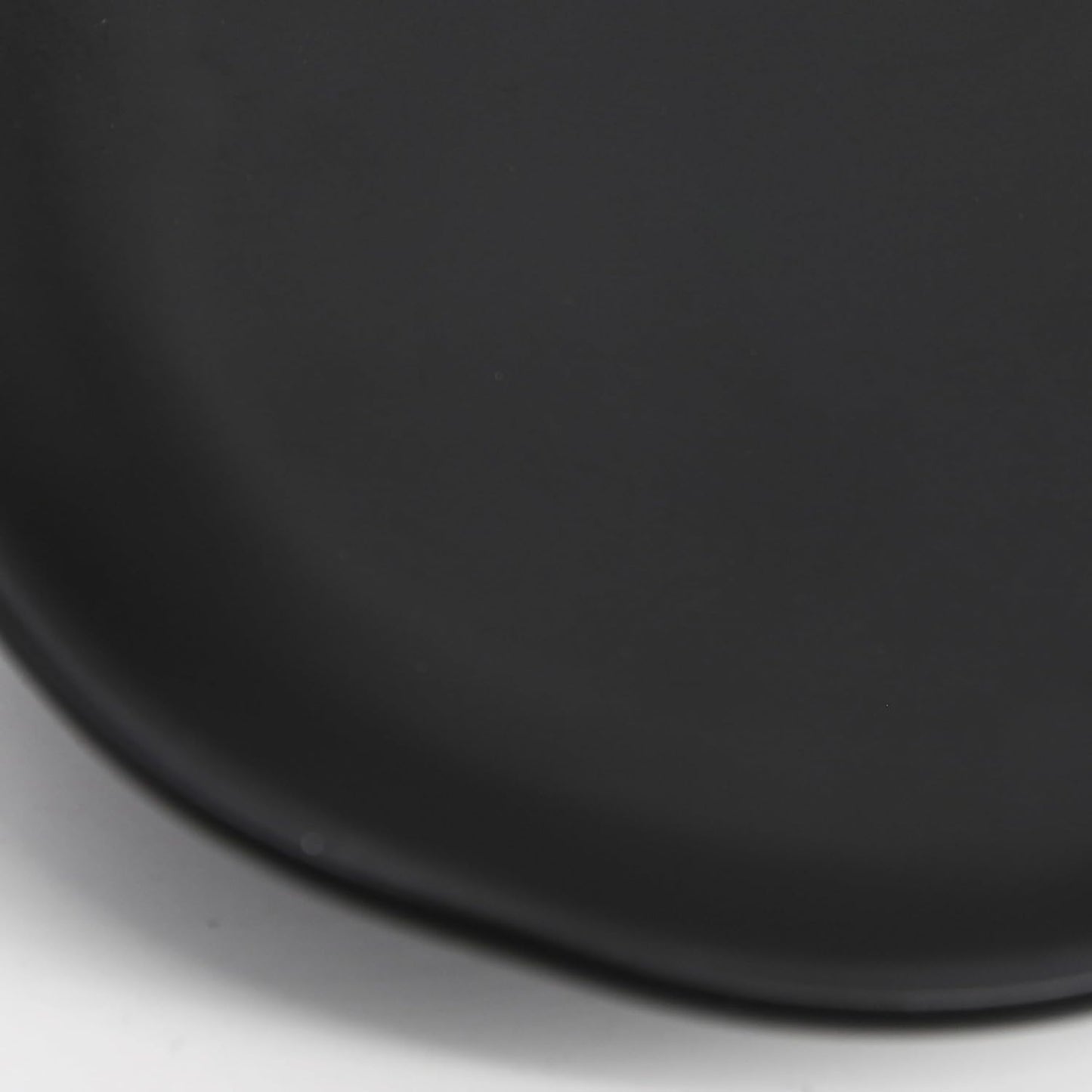 COLLECTIVE HOME - Ceramic Jewelry Tray, Decorative Trinket Dish for Rings Earrings Necklaces Bracelet Watch Keys, Birthday Mother's Day Christmas Gift for Women, 4.75", Black Surface (v)