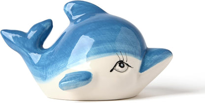 Servette Home Decorative Dish Sponge Holder for Kitchen Sink (Dolphin)