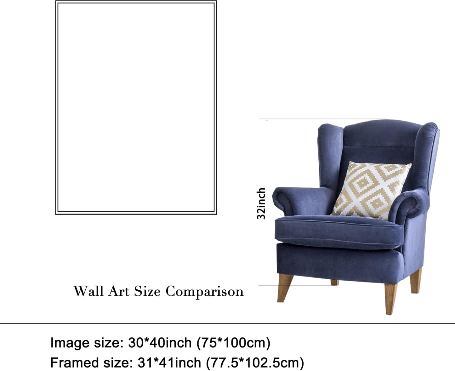 Wieco Art Large Framed Art Canvas Prints of Cafe Terrace at Night Canvas Prints Wall Art by Van Gogh Paintings Reproduction Abstract Artwork for Wall Decor Golden Frame