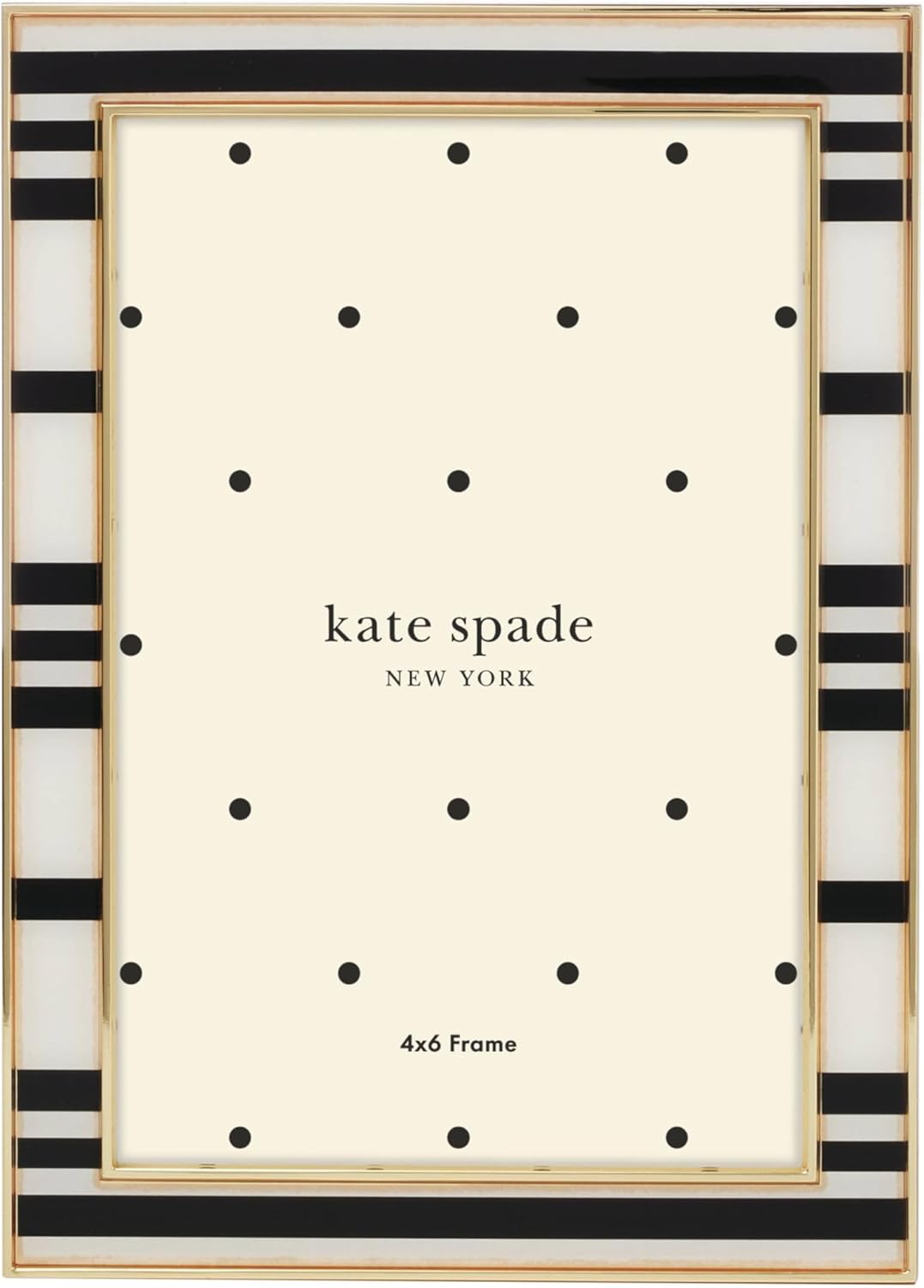 Kate Spade New York 897449 Sitting Pretty 4x6 Stripe Frame