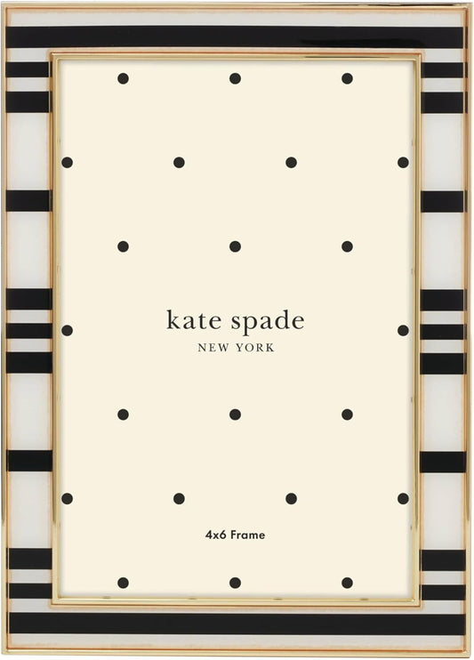 Kate Spade New York 897449 Sitting Pretty 4x6 Stripe Frame