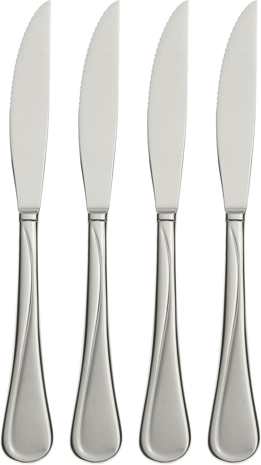 Oneida Flight Steak Knives, Set of 4, Silver