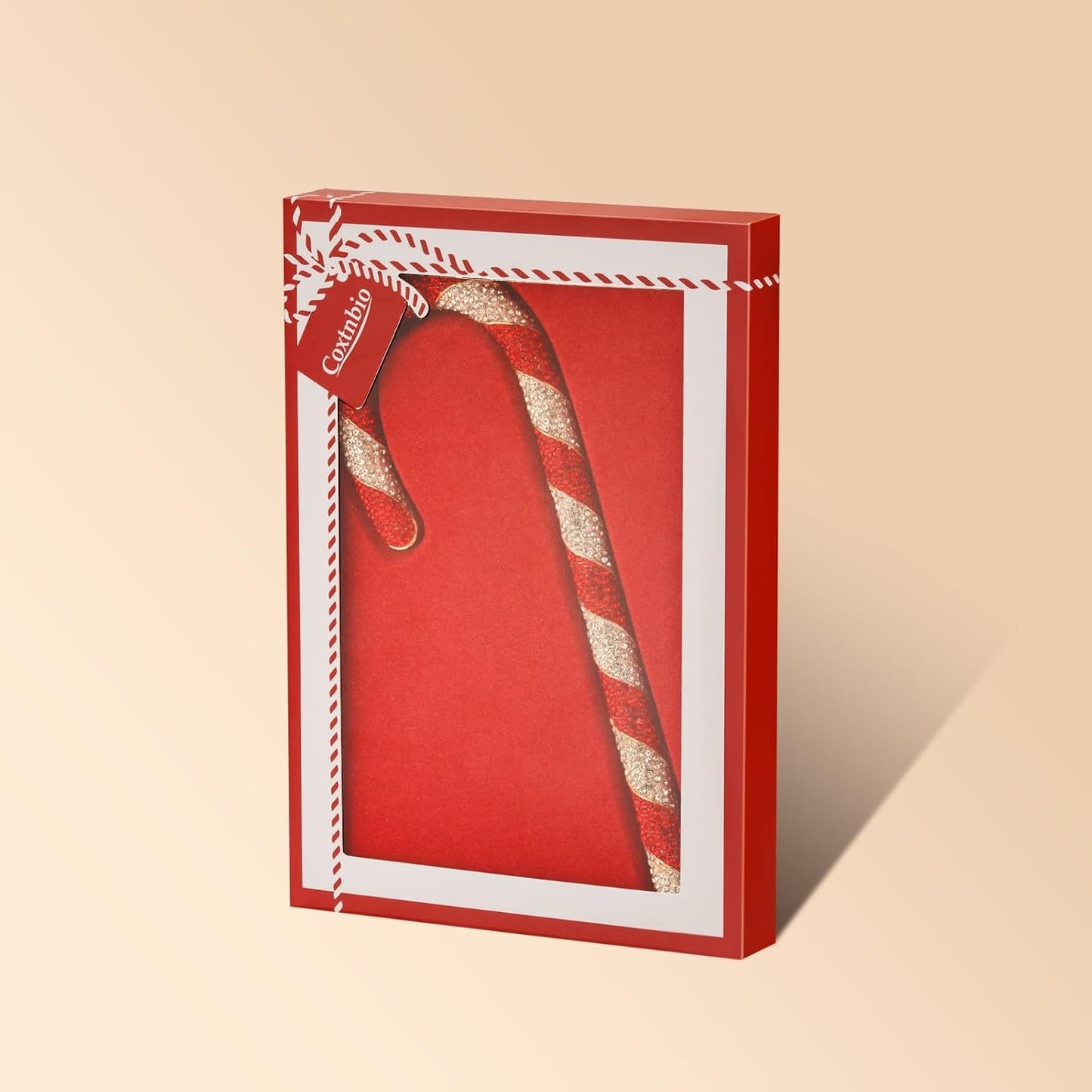 2025 Christmas Candy Cane Ornaments Hanging Ornaments for Christmas Tree Decorations Keepsake Gifts for Sisters Mom Grandma Women|Candy Cane Ornament