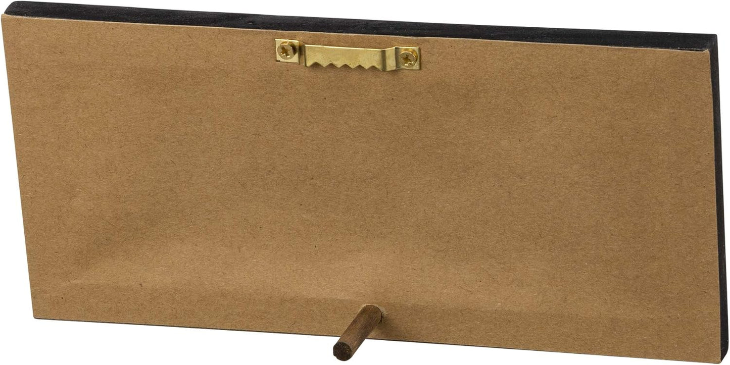 Primitives by Kathy 20668 Stitch Art Wall Décor, 8 x 3.75 x .75-inches, Old and Senile