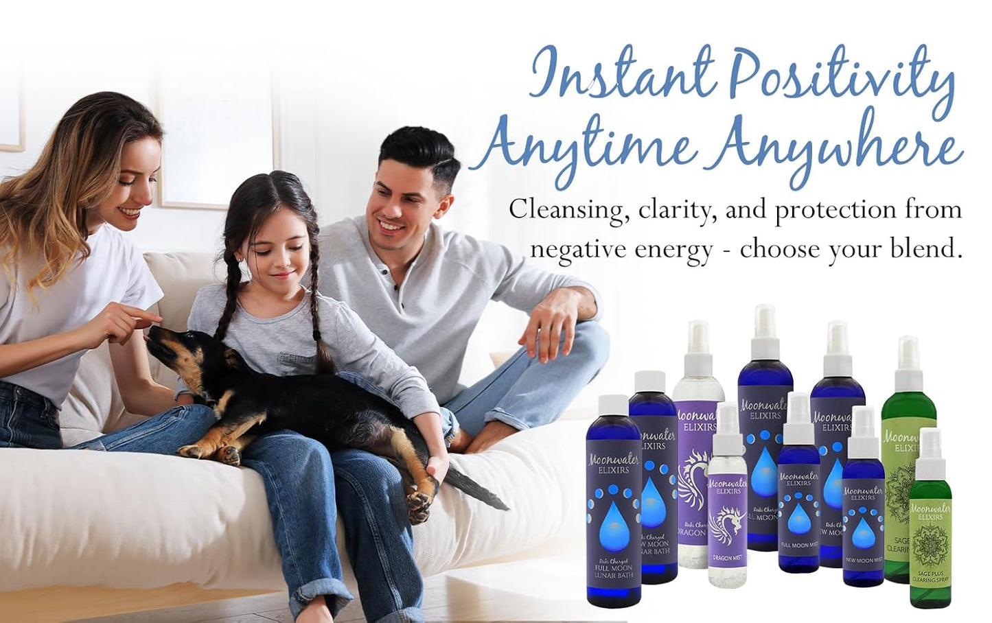 Lavender Sage Aromatherapy Spray for Spiritual Cleansing & Aura Protection, White Sage Lavender Spray - Cleansing Negative Energy & Protection, Clear Quartz Reiki Energized Aromatherapy Room Mist 4oz