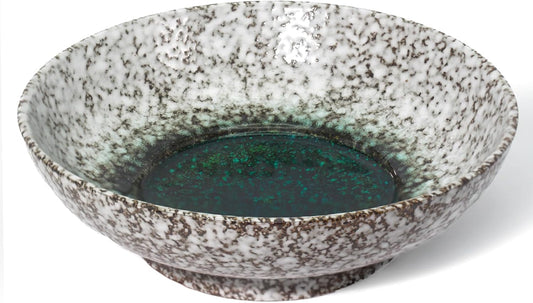 10" Decorative Bowl,Ceramic Fruit Bowl for Kitchen Counter,Coffee Table, Dining Room,Table Centerpiece Bowel,Entryway Key Holder & Jewelry Organizer (Evil Eye)