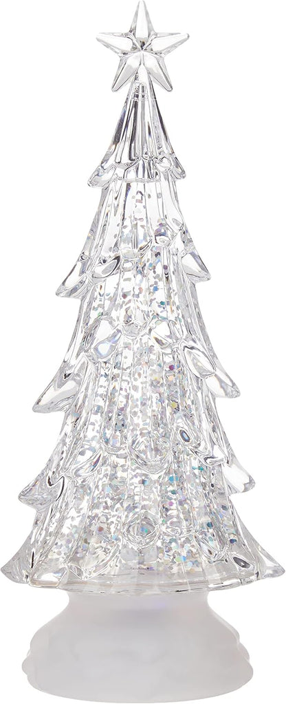 Kurt Adler 10-Inch Battery-Operated LED Lit Tree with Water Table Piece