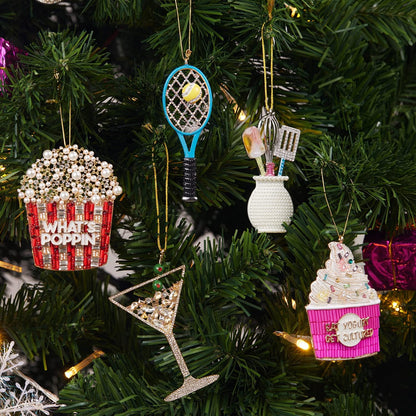 2025 Christmas Ornaments,Hanging Cooking Gift for Christmas Tree Decorations, Kitchen Keepsake Gifts for Sisters Mom Grandma Women -Kitchen Whisk