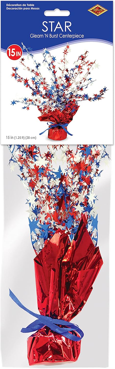 Beistle Star Gleam N Burst Centerpiece