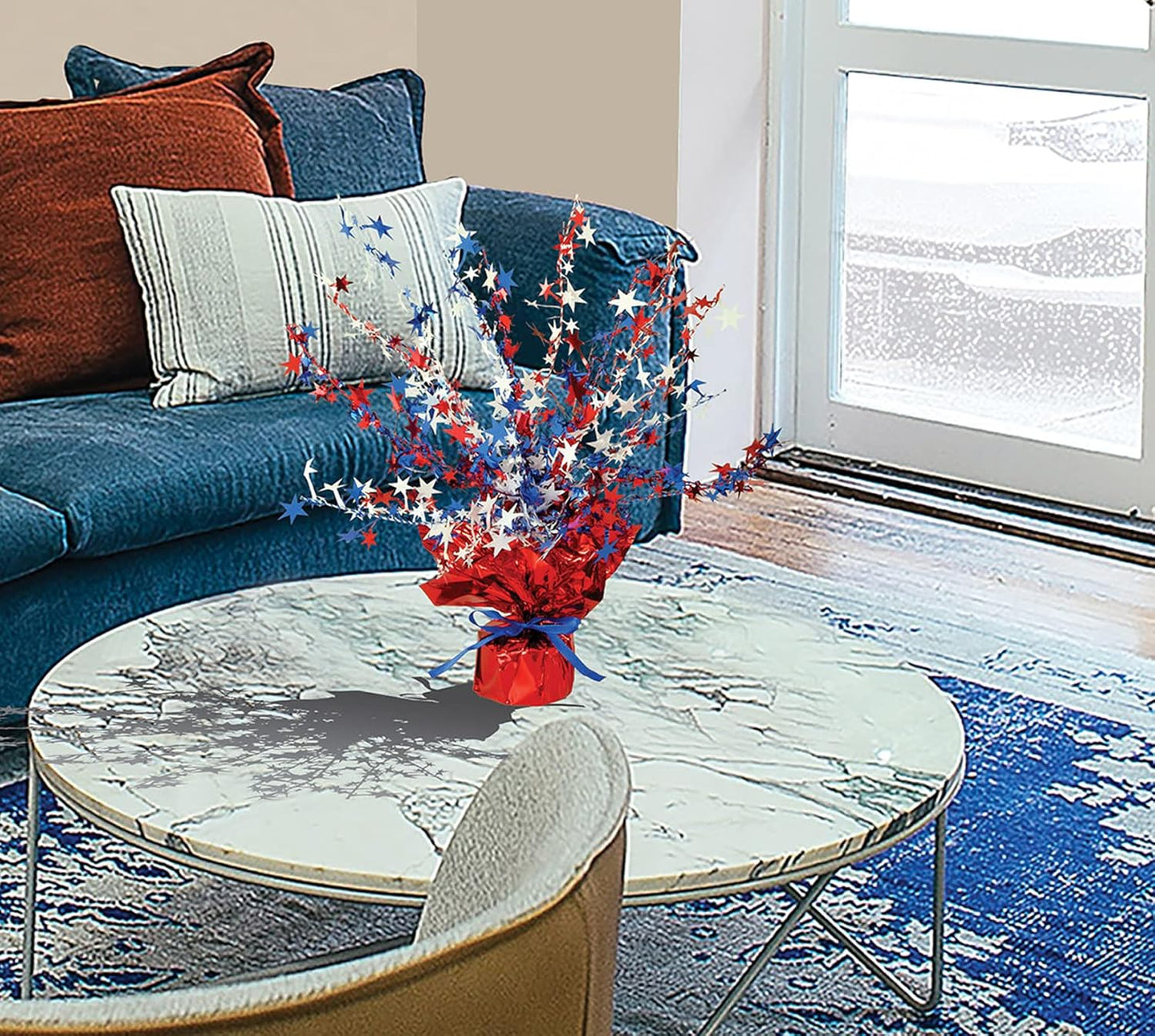 Beistle Star Gleam N Burst Centerpiece